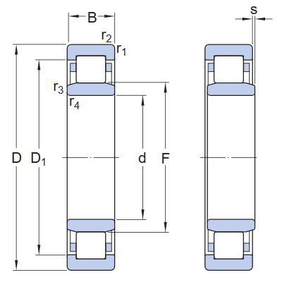 NU-2220-ECML bearing NU-2220-ECML bearing